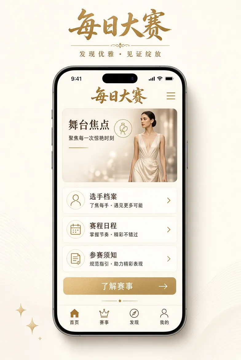每日大赛APP服务界面
